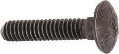 Value Collection - 1/4-20 UNC 1-1/4" Length Under Head, Standard Square Neck, Carriage Bolt - Grade 8 Alloy Steel, Uncoated - Apex Tool & Supply