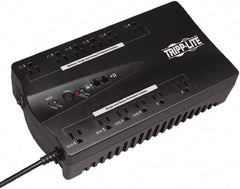 Tripp-Lite - 15 Amp, 750 VA, Flat Pack Mount Standby Backup Uninterruptible Power Supply - Backup 2.8 min with Full Load & 9 min with Half Load, 120 VAC Input & Output, 450 Watt Output, 1 Phases, 8 Outlets - Apex Tool & Supply