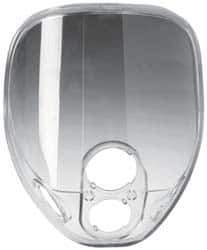 3M - Full Face Mask Replacement Lens - Facepiece Replacement Parts and Adapters - Apex Tool & Supply