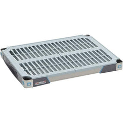 Metro - 24" Wide, 1-1/2" High, Open Shelving Shelf - Polymer, 18" Deep, Use with Metro Max I - Apex Tool & Supply