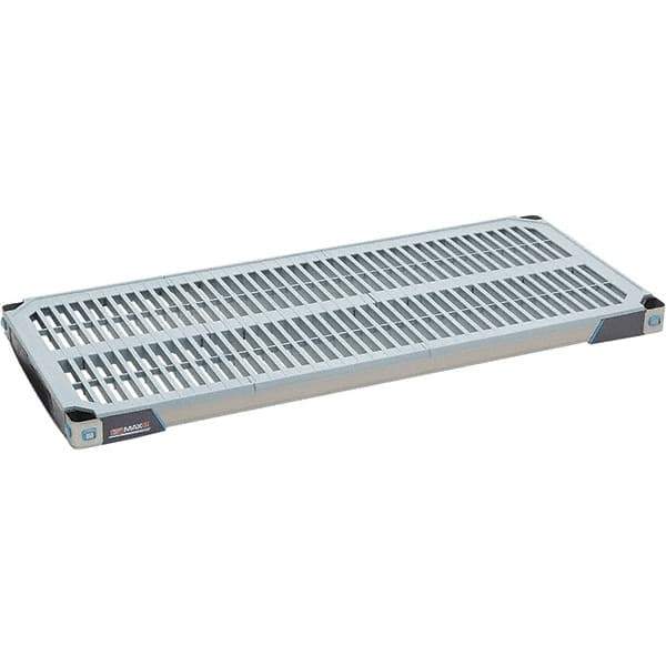 Metro - 42" Wide, 1-1/2" High, Open Shelving Shelf - Polymer, 18" Deep, Use with Metro Max I - Apex Tool & Supply