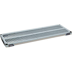 Metro - 54" Wide, 1-1/2" High, Open Shelving Shelf - Polymer, 18" Deep, Use with Metro Max I - Apex Tool & Supply