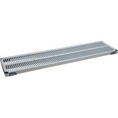 Metro - 72" Wide, 1-1/2" High, Open Shelving Shelf - Polymer, 18" Deep, Use with Metro Max I - Apex Tool & Supply
