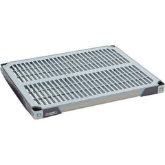Metro - 30" Wide, 1-1/2" High, Open Shelving Shelf - Polymer, 24" Deep, Use with Metro Max I - Apex Tool & Supply
