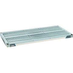 Metro - 48" Wide, 1-1/2" High, Open Shelving Polymer Shelf - Polymer, 24" Deep, Use with Metro Max I - Apex Tool & Supply