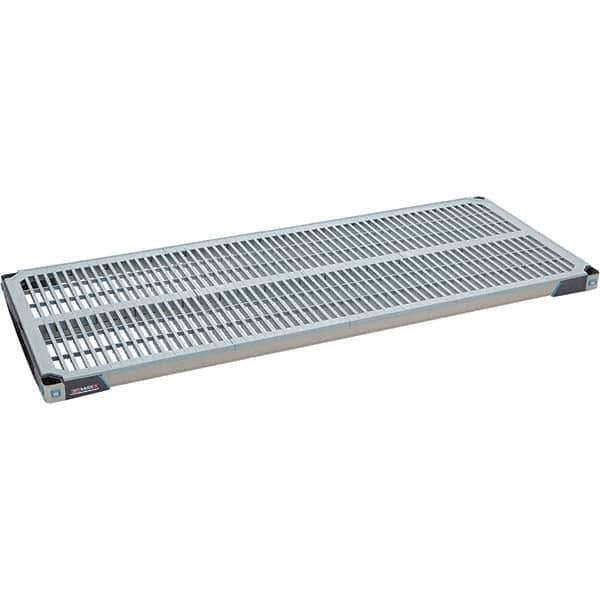Metro - 60" Wide, 1-1/2" High, Open Shelving Polymer Shelf - Polymer, 24" Deep, Use with Metro Max I - Apex Tool & Supply