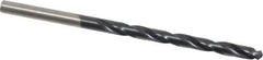 Hertel - 5/32" 135° High Speed Steel Jobber Drill - TiAlN Finish, Right Hand Cut, Spiral Flute, Straight Shank, 3-1/8" OAL, Split Point - Apex Tool & Supply