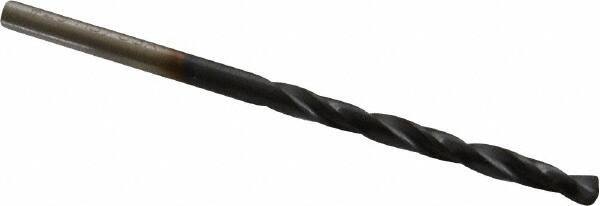 Hertel - #29 135° High Speed Steel Jobber Drill - TiAlN Finish, Right Hand Cut, Spiral Flute, Straight Shank, 2-7/8" OAL, Split Point - Apex Tool & Supply