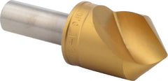 M.A. Ford - 1" Head Diam, 1/2" Shank Diam, 1 Flute 90° High Speed Steel Countersink - Apex Tool & Supply