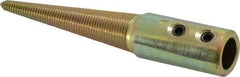 Made in USA - Buffing Wheel Buffing Spindle - 1/2" ID x 3/4" OD, Left Hand Thread - Apex Tool & Supply
