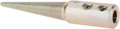Made in USA - Buffing Wheel Buffing Spindle - 3/8" ID x 3/4" OD, Left Hand Thread - Apex Tool & Supply