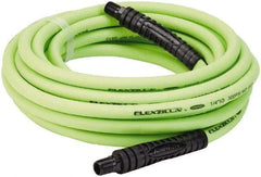 Legacy - 1/4" ID x 0.46" OD 25' Long Multipurpose Air Hose - MNPT x MNPT Ends, 300 Working psi, 140°, 1/4" Fitting, Green - Apex Tool & Supply