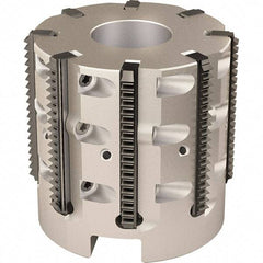Vargus - 2.323" Cut Diam, 7.874" Max Depth of Cut, 1" Arbor Hole Diam, Internal/External Indexable Thread Mill - Insert Style 40L, 9 Inserts, Toolholder Style RTMC-D, 2" OAL - Apex Tool & Supply