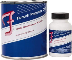 Forsch Polymer Corp - 1 Lb Kit Gray Urethane Putty - 20 min Tack Free Dry Time, 48 hr Full Cure Time, Series URS 5685 - Apex Tool & Supply