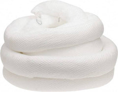 Brady SPC Sorbents - 32 Gal, 20' Long, 5" Diam, Polypropylene Boom - Oil Only, White - Apex Tool & Supply