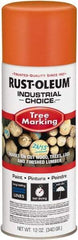 Rust-Oleum - 12 fl oz Fluorescent Orange Marking Paint - 300' Coverage, Modified Alkyd Formula, >500 gL VOC - Apex Tool & Supply
