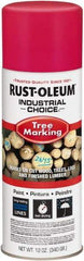 Rust-Oleum - 12 fl oz Fluorescent Pink Marking Paint - 300' Coverage, Modified Alkyd Formula, >500 gL VOC - Apex Tool & Supply
