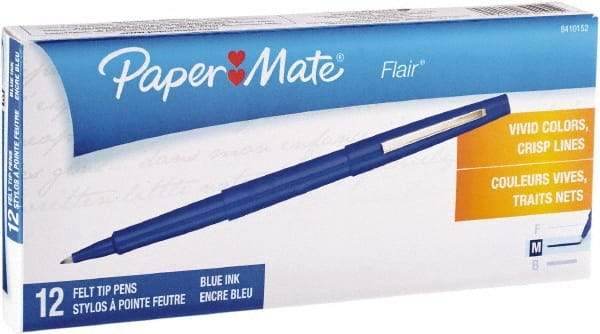 Paper Mate - Needle Porous Point Pen - Blue - Apex Tool & Supply