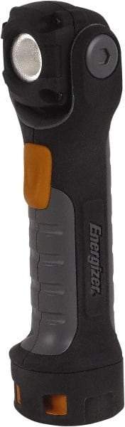 Energizer - White LED Bulb, 300 Lumens, Industrial/Tactical Flashlight - Black Plastic Body, 2 AA Alkaline Batteries Included - Apex Tool & Supply