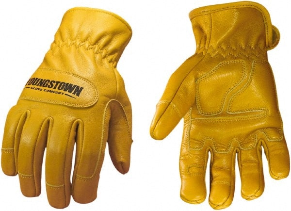 Youngstown - Size L, Leather or Synthetic Leather, Arc Flash Gloves - Apex Tool & Supply