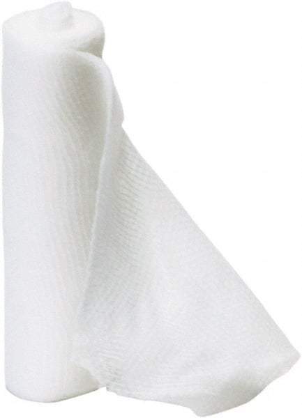 Medique - 4" Wide, General Purpose Non-Sterile Gauze Bandage - White, Cotton Bandage - Apex Tool & Supply