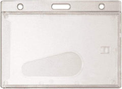 ADVANTUS - Cord Mounted Badge Holder - Clear - Apex Tool & Supply