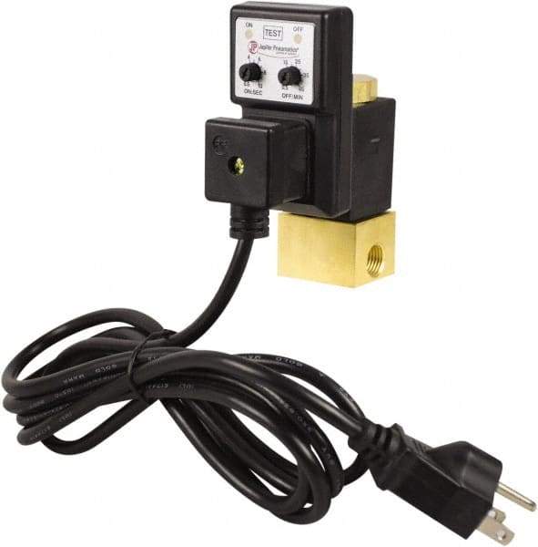 PRO-SOURCE - 1/4" Inlet, Electronic Condensate Drain Valve - 1/4" NPT Outlet, 1.5 to 725 psi - Apex Tool & Supply