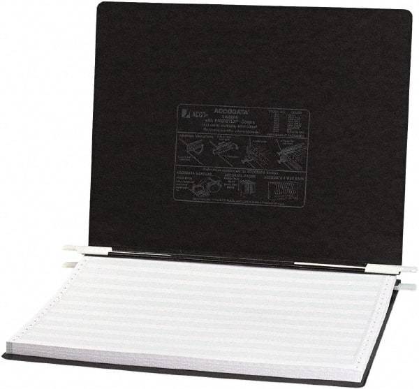 ACCO - 6", Letter Size, Black, Hanging Data Binders - Apex Tool & Supply