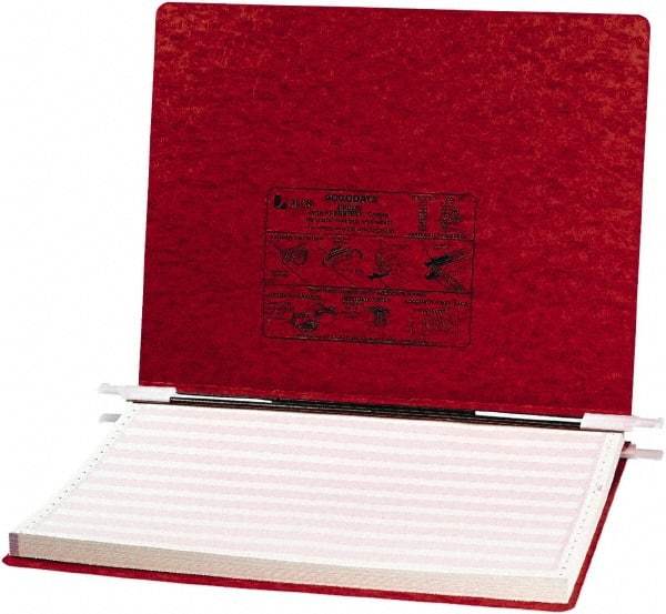 ACCO - 6", Letter Size, Executive Red, Hanging Data Binders - Apex Tool & Supply