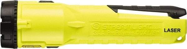 Streamlight - White LED Bulb, 150 Lumens, Industrial/Tactical Flashlight - Yellow Polycarbonate Body, 3 AA Alkaline Batteries Included - Apex Tool & Supply
