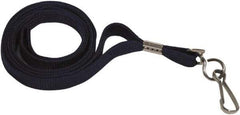 ADVANTUS - Lanyards Material: Cotton/Nylon Color: Blue - Apex Tool & Supply