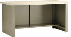 Rousseau Metal - 60 Wide x 30" Deep x 30" High, Plastic Laminate Workbench - Fixed Legs - Apex Tool & Supply