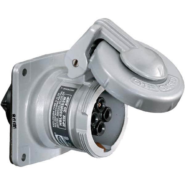 Hubbell Wiring Device-Kellems - Pin & Sleeve Receptacles Receptacle/Part Type: Receptacle Pin Configuration: 4 - Apex Tool & Supply