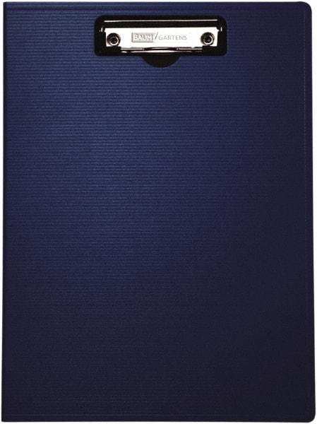 Baum/Gartens - 13-1/4 Inch Long x 9-1/4 Inch Wide, Clip Board - Blue - Apex Tool & Supply