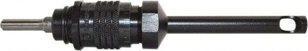 Zephyr Tool Group - 1/4" Cutter Capacity, 10-32 Steel Adjustable Stop Countersink Cage - Apex Tool & Supply