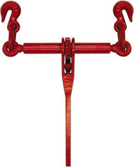 Buyers Products - 6,600 Lb Load Capacity Ratchet Loadbinder - 3/8" Max Chain Size, 8" Take Up, Chain Grade 70 - Apex Tool & Supply