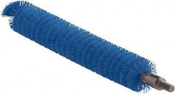 Vikan - 0.8" Diam Polyester Tube Brush - 7-1/2" OAL, 7" Head Length, Stainless Steel Handle - Apex Tool & Supply