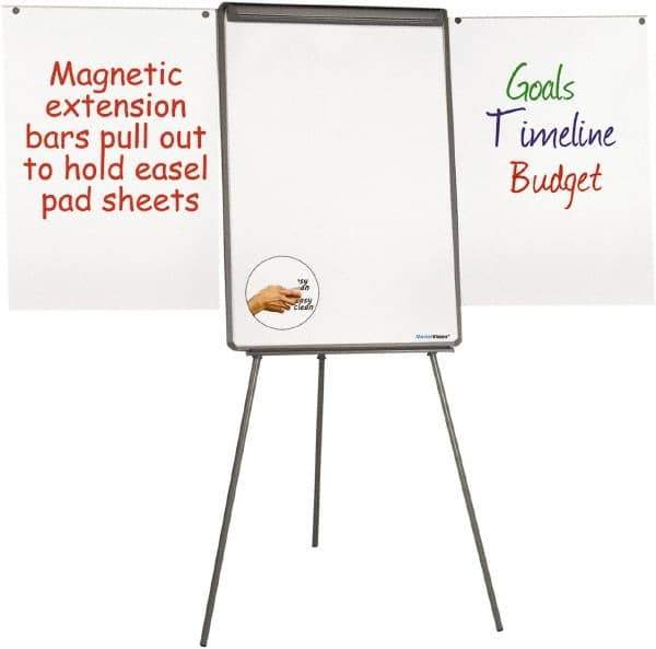 MasterVision - Tripod Presentation Easel - 42" High - Apex Tool & Supply