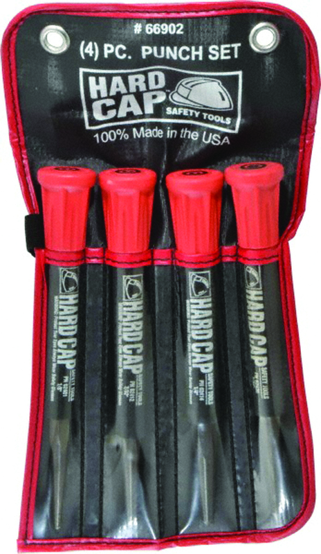 4 Piece Hardcap Punch Set - Apex Tool & Supply