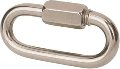 Value Collection - 316 Grade Stainless Steel Quick Link - 1/4" Diameter - Apex Tool & Supply