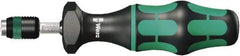 Wera - 1 Piece, 0.9 to 1.5 N/m, Adjustable Torque Limiting Screwdriver - 0.025" Drive - Apex Tool & Supply