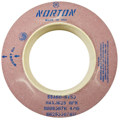Norton - Centerless & Cylindrical Grinding Wheels Wheel Diameter (Inch): 20 Wheel Width (Inch): 8 - Apex Tool & Supply