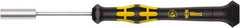 Wera - 5.5mm Solid Shaft ESD Nutdriver - Ergonomic Handle, 157mm OAL - Apex Tool & Supply