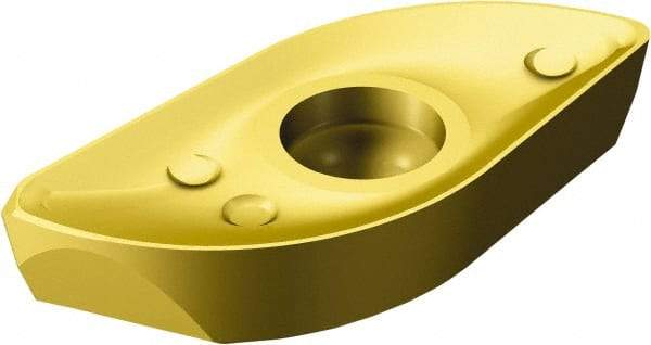 Sandvik Coromant - R2161603 MM Grade 2040 Carbide Milling Insert - TiCN/Al2O3/TiN Finish, 3.18mm Thick - Apex Tool & Supply