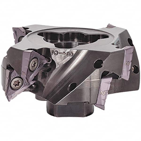Tungaloy - 26mm Arbor Hole, Indexable High-Feed Face Mill - Apex Tool & Supply