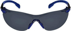 3M - Gray Lenses, Framed Safety Glasses - Anti-Fog, Size Universal, Over the Glasses - Apex Tool & Supply