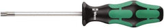Wera - T30 Torx Driver - 300mm Blade Length, Ergonomic Handle - Apex Tool & Supply