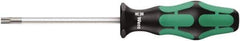 Wera - T27 Torx Driver - 300mm Blade Length, Ergonomic Handle - Apex Tool & Supply