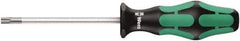 Wera - T25 Torx Driver - 300mm Blade Length, Ergonomic Handle - Apex Tool & Supply
