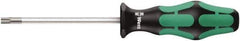 Wera - T20 Torx Driver - 300mm Blade Length, Ergonomic Handle - Apex Tool & Supply